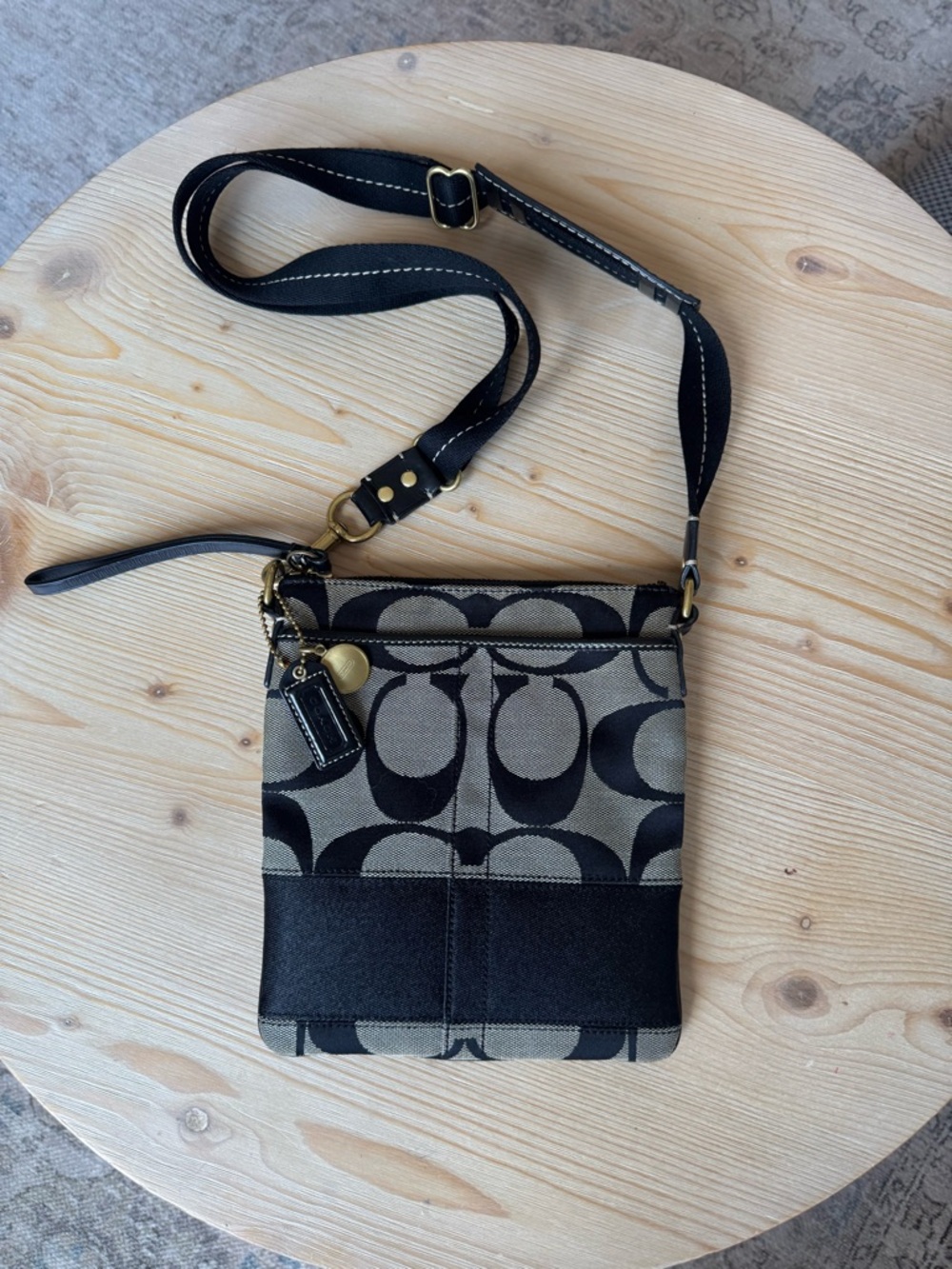 Coach Small Monogram Crossbody Bag